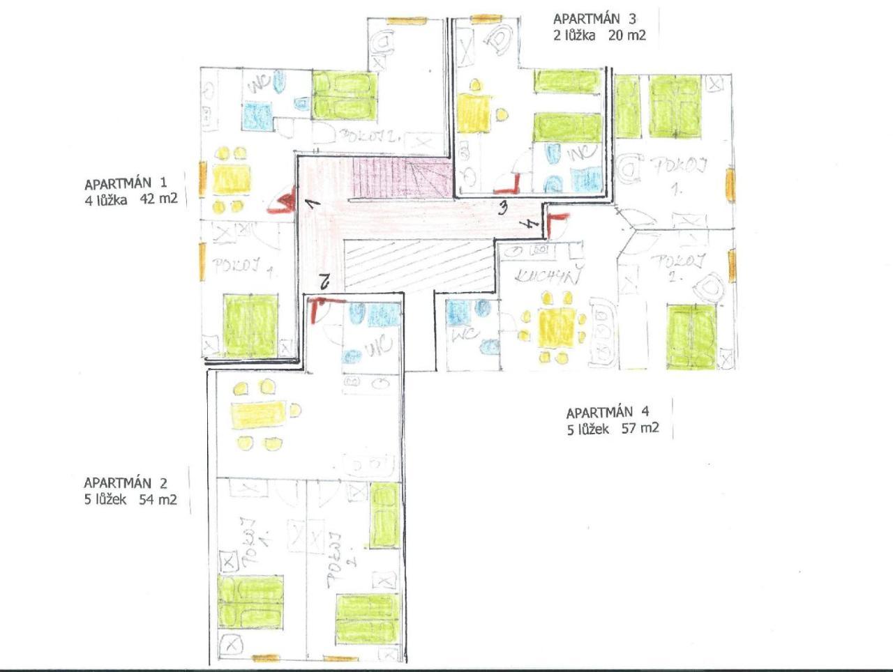 Apartmany Sara Tanvald Zewnętrze zdjęcie